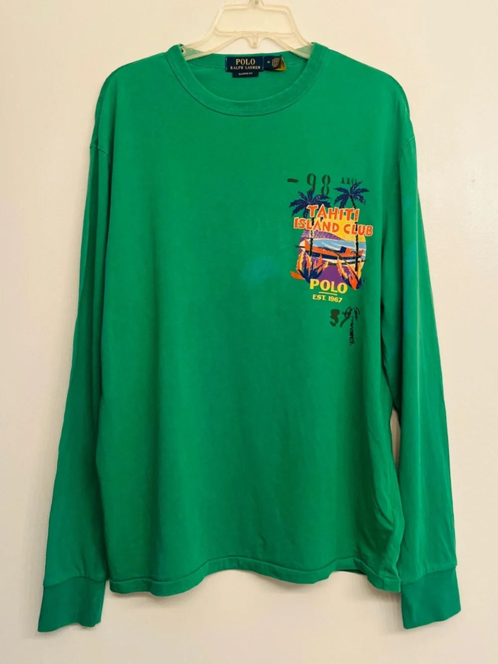 POLO RALPH LAUREN Classic Fit Jersey Graphic T-Shirt size M